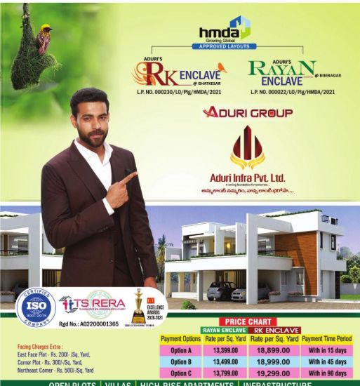 Picture of ADURI'S RAYAN ENCLAVE@ BIBINAGAR